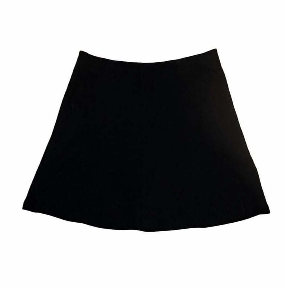 LOFT Black Skirt Size S A-Line Elastic Waist